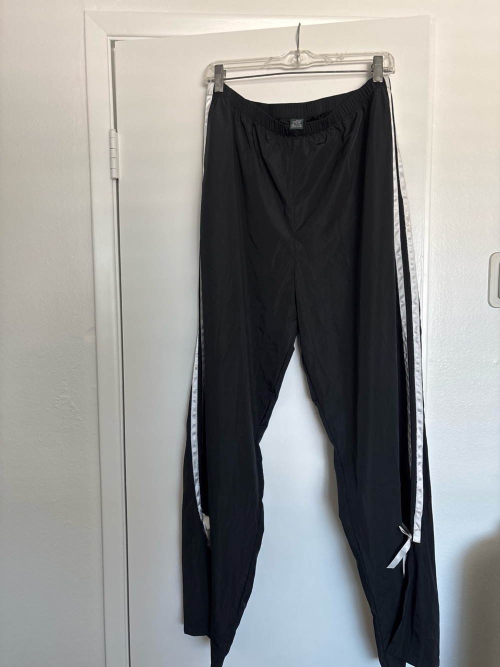 wild fable Black Joggers with White Side Trim